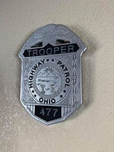 Load image into Gallery viewer, Wooden Police Shield: Medium 14"x14"x3/4"