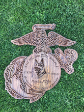 Load image into Gallery viewer, Military Plaque Medium 14&quot;x14&quot;x3/4&quot;