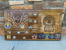 Load image into Gallery viewer, Large Custom Coin Display (holds 15 coins)