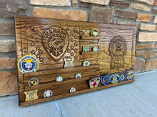 Load image into Gallery viewer, Large Custom Coin Display (holds 15 coins)