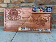Load image into Gallery viewer, Large Custom Coin Display (holds 15 coins)