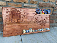 Load image into Gallery viewer, Large Custom Coin Display (holds 15 coins)