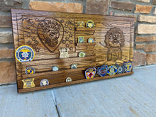 Load image into Gallery viewer, Large Custom Coin Display (holds 15 coins)