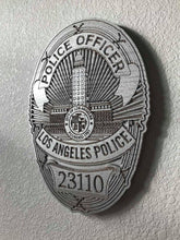 Load image into Gallery viewer, Wooden Police Shield: Medium 14"x14"x3/4"